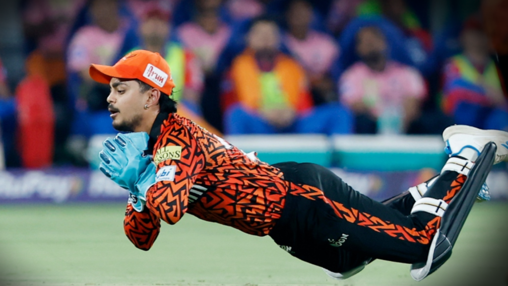 Indian cricket team T20 match action – young opener batting