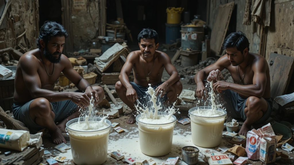 मुंबई में मिलावटी दूध बनाने का खुलासा, केमिकल और डिटर्जेंट से तैयार किया जा रहा नकली दूध