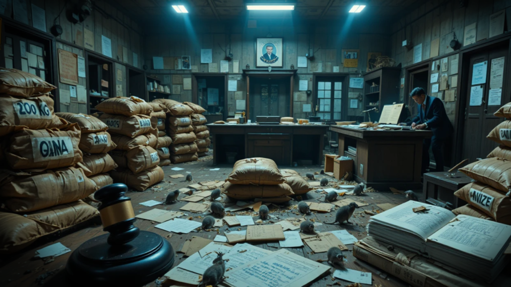 झारखंड में 200 किलो गांजा जब्ती केस में पुलिस की लापरवाही पर अदालत की सख्त टिप्पणी, मालखाने में रखे सबूत चूहों द्वारा नष्ट होने का दावा